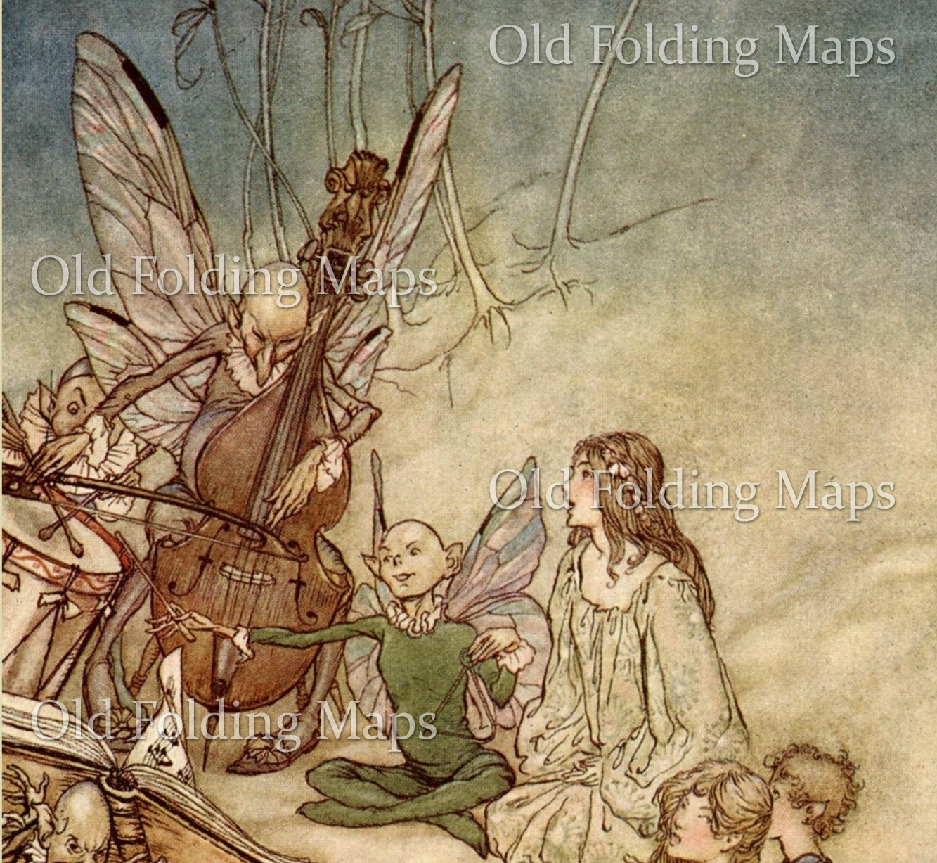 A Midsummer Night's Dream - 'A Fairy Song' circa 1908