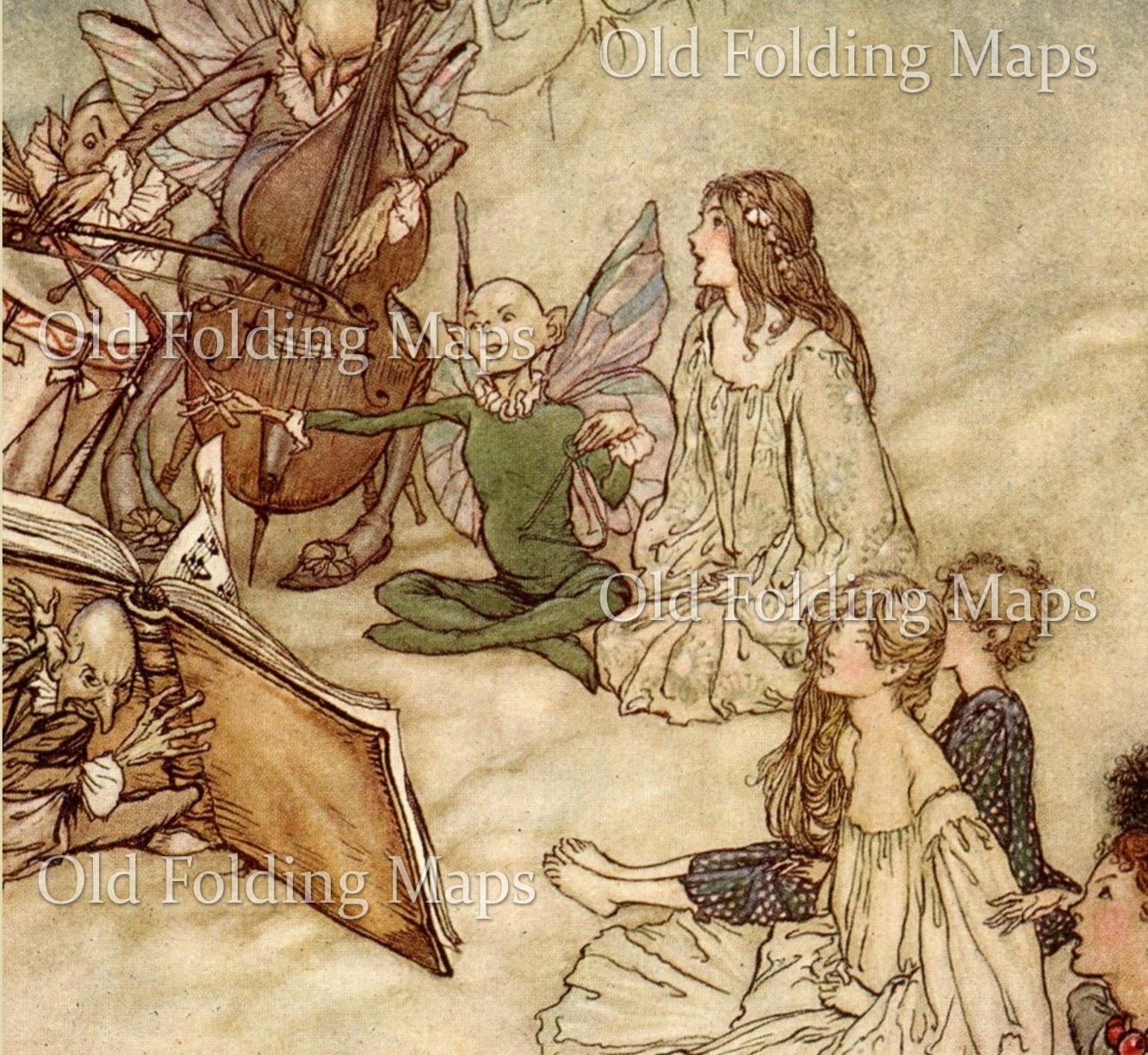 A Midsummer Night's Dream - 'A Fairy Song' circa 1908